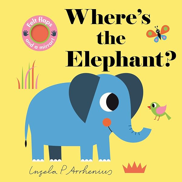 Where is Little Elephant?: The lift-the-flap book with a pop-up